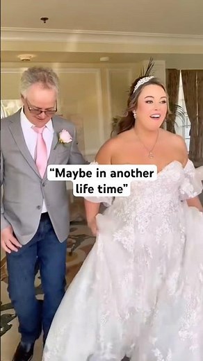 REAL Disney Wedding with a CARRIAGE! 🤯 #shorts #disneywedding #disneyshorts