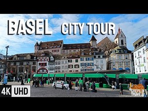 Basel, Switzerland 🇨🇭 - City Tour - 2022 [4K]