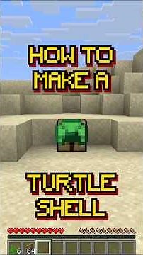 Minecraft: Turtle Shell | Hardest Helmet to Craft | Recipe 212
