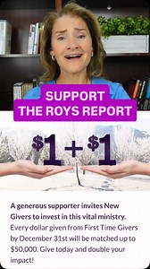 Every December, celebrity pastors turn up the offering pressure. 🤲💸 Let’s invest in holding them accountable instead. In their year-end offering pitches, watch for megachurch pastors to make big claims - and proceed with caution in your giving. And if you believe in our work at The Roys Report - bringing truth and transparency to the church - we are at a critical moment and need your help. Many consider our nonprofit journalism to be like ‘donation insurance,’ ensuring that anything hidden com