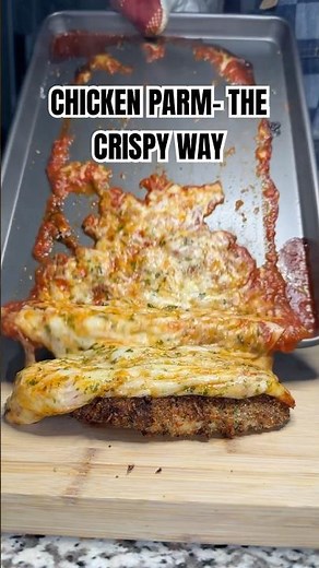 Simple Chicken Parm recipe. Food hack for beginners! #shorts