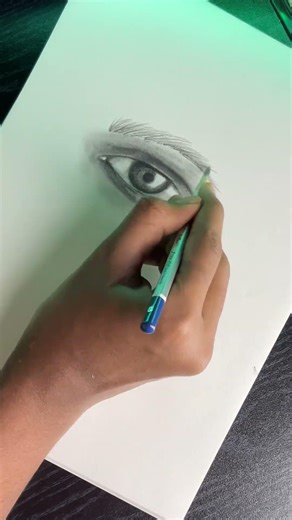Realistic Eye Drawing ✏️ | Pencil Sketch Art