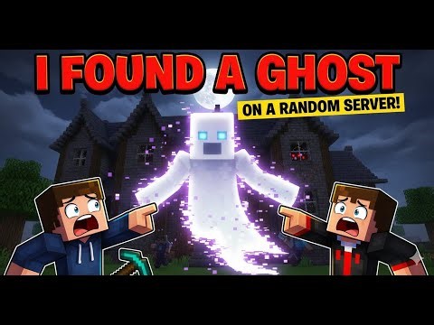 We found a ghost in random minecraft server