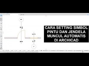 CARA BUAT SIMBOL KUSEN PINTU DAN JENDELA MUNCUL AUTOMATIS DI ARCHICAD
