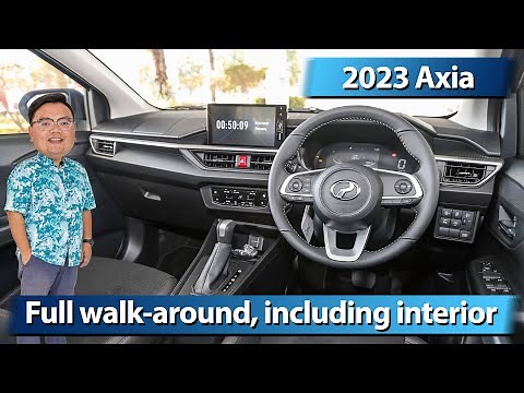 2023 Perodua Axia D74A walk-around, exterior and full interior