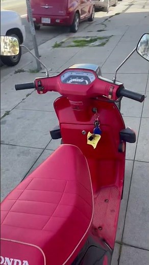 1985 Honda aero 50 complete rebuild. ByCentury motorcycles. Honda scooter 1980s retro two-stroke