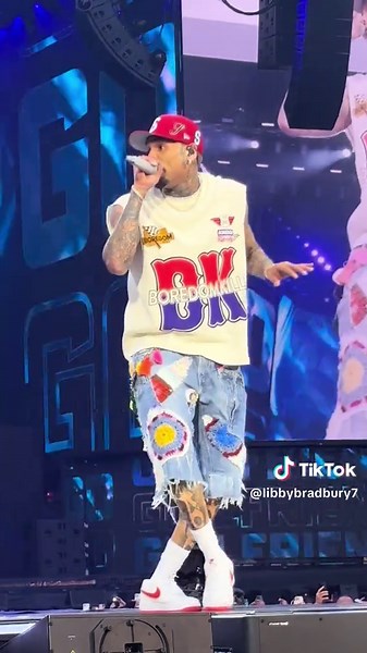 Chris Brown Live Concert at Breezy Bowl Birmingham