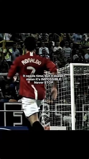 Never stop. 💪🏼 #nevergiveup #fyp #fypppppppppppppp #football #following #tiktokfootball #goviral #viral #ronaldo #messi