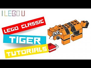 LEGO CLASSIC TIGER Building Instruction - Lego Classic TIGER Tutorial