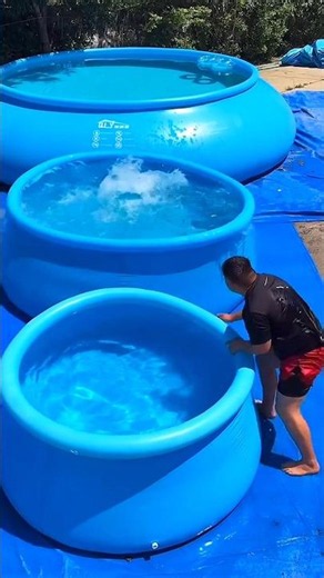 This Swimming Pool Costs Just $100! #velocidade