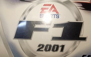 ps2 ea的f1 2001游戏 实机试玩