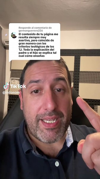 Respuesta a @germanguerrero256 los #testigosdejehova no creen como nosotros