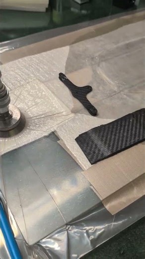 Carbon fiber bellcrank prototype with forked end