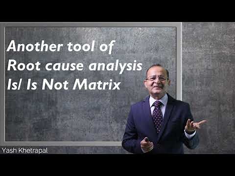 Is - Is Not Matrix ll Root Cause Analysis