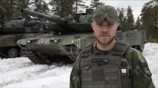 Sweden's Military Tanks in Action