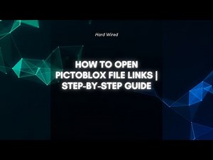 How to Open Pictoblox File Links | Step-by-Step Guide