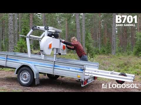 B701 Band Sawmill with Wheel Kit| LOGOSOL