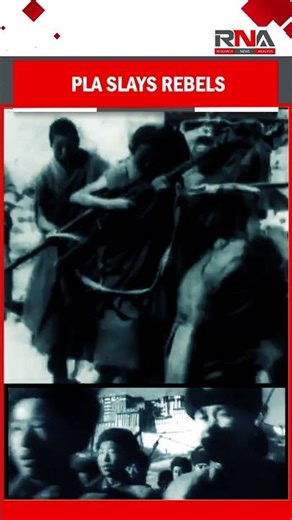 Pla Slays Rebels #lhasa #tibet #china #ytshorts #shorts #history #historyfacts #facts