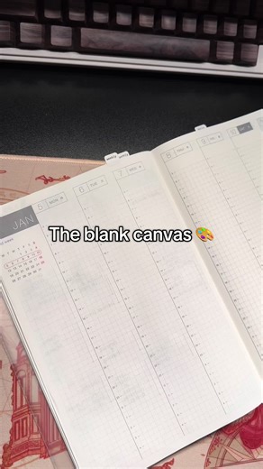 First work week of the year. Even though I use a digital calendar, I like adding the meetings in here. During the week I add my work to dos in between in a different colour. The other to do section is for my personal stuff. #planwithme #weeklyplanner #hobonichicousin #plannertok