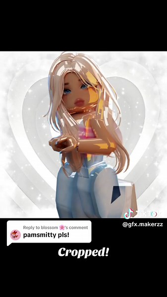 Replying to @blossom 🌸 here you go! I hope you like it! #free #gfx #design #avatar #roblox #robloxvideo #popular #studio #robloxstudio #greenscreen #smitty