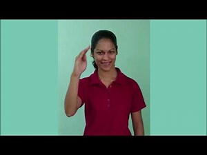Introducing oneself tutorial in Sign Language