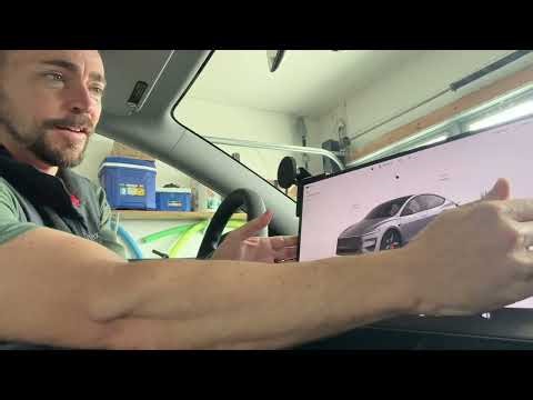 Tes Studio Swivel Mount install DIY 2026 Model Y Performance 16" screen