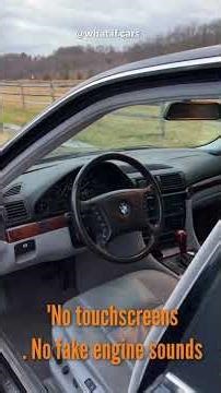 Gentleman's BMW -BMW E38 cinematics #viral