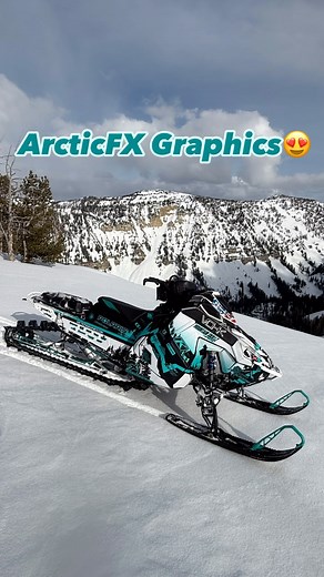 Shoutout to @arcticfxgraphics for nailing another design 🎯 Thanks for all of the messages over the weekend about the sled🙏🏻 This setup turned out extremely clean and looks amazing on the mountain. This @polarissnow is my @vohk_ built 🚀 with @bdturbo intercooler, tunnel exit exhaust and intake, @skinz_protective_gear Helium hood, @2coolairvents , @durapro.usa ski dampeners, signature ArcticFX wrap, @zollingerracingproducts 2” lower steering post, and @proarmor front & rear bumpers. | Matt Ent