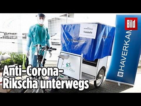 So sehen mobile Corona-Testzentren aus