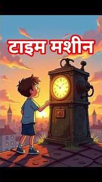 "Rahul की टाइम मशीन | अतीत और भविष्य का खतरनाक सफर | moral story in Hindi "|