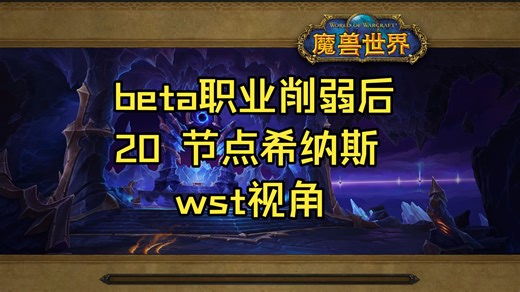 12.0beta 20节点希纳斯 职业削弱后 wst