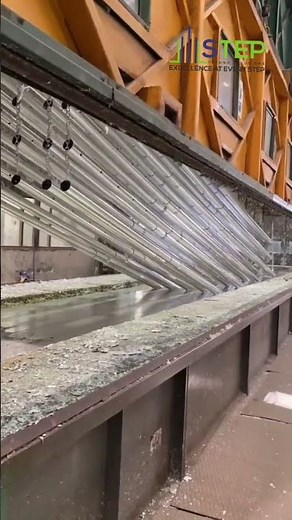 Hot-Dip Galvanizing in Kettal Bath @steptechnosolutions3020 @ZincDipTech @varunbhuta ​