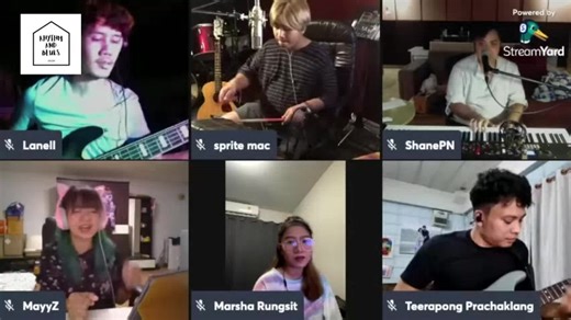 外国乐队使用Jamulus远程排练效果还不错