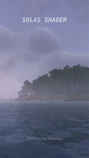 Paisajes relajantes.#shaders #relaxing #chillvibes #minecraft #vibes #relax #parati