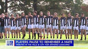 2.4K views · 72 reactions | There's been touching tributes at football games across Adelaide today, remembering the young player who tragically died during a game in the hills over the weekend. #9News | WATCH LIVE 6pm | 9 News Adelaide | Facebook