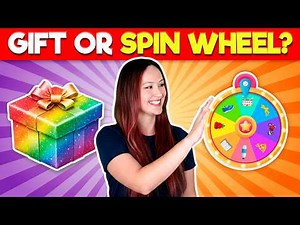 Gift OR Spin the Wheel Challenge 🎁🤔