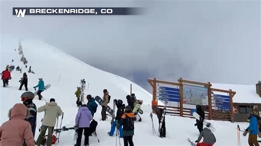 5.2K views · 57 reactions | Is there ever too much fresh powder? ❄️⛷️ Skiers and snowboarders rejoiced after a winter storm swept through Colorado from Friday into Saturday, dumping over a foot of fresh pow on resorts like Breckenridge. Would you brave the crowds for a deep pow day? | WeatherNation | Facebook