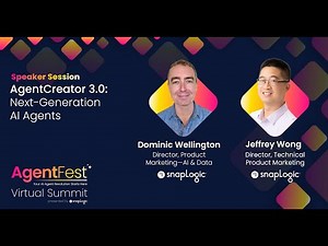 AgentCreator 3.0: Next-Generation AI Agents | AgentFest 2025