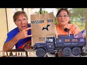 Mission BBQ Brisket and Smoked Cheeseburger 🍖🥪🍔 Eat With Us!