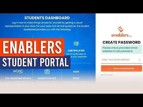 How to Use Enablers Student Portal / Dashboard | Get Free Access for all Features