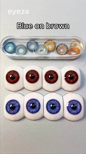 Change Your Eye Color with Colored Contact Lenses