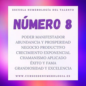 Significado del Número 8 - Personalidad del Número 8 - Numerología