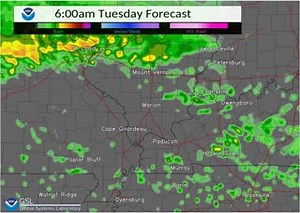 3K views · 25 reactions | Here is a model radar forecast loop to give you an idea of how today's weather will evolve. | US National Weather Service Paducah Kentucky | Facebook