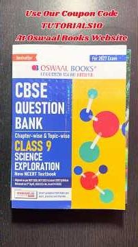 Oswaal CBSE Science Question Bank Chapter & Topic Class 9 Based on new NCERT Textbook Exploration
