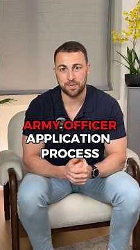 The Army officer application process is a marathon, not a sprint.