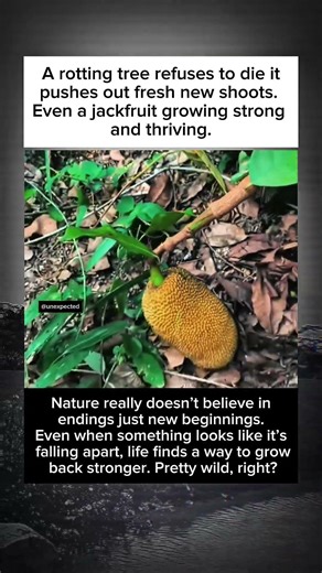 Refusing to Die When a Rotten Tree Sparks New Life
