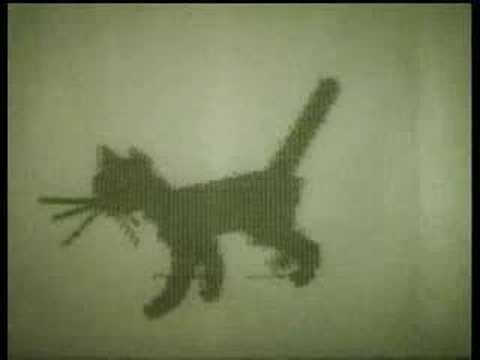 "Kitten" 1968 computer animation