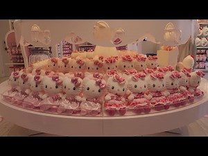 ユニバーサル・スタジオ・ジャパン（Universal Studios Japan 略してUSJ）のハローキティショップのグッズを全部撮影してみた。（4K UHD 60fps）音声無し