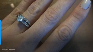 Stranger with a metal detector retrieves woman's diamond ring lost in the ocean