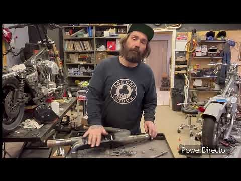 Removing Catalytic Converter from Harley Exhaust